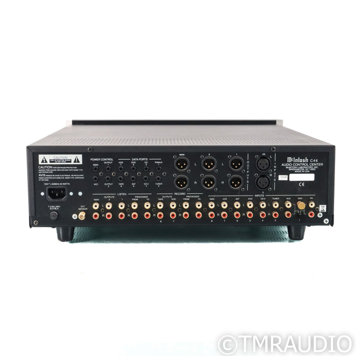 McIntosh C46 Audio Controller / Preamplifier; MM Phono