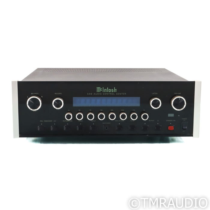 McIntosh C46 Audio Controller / Preamplifier; MM Phono