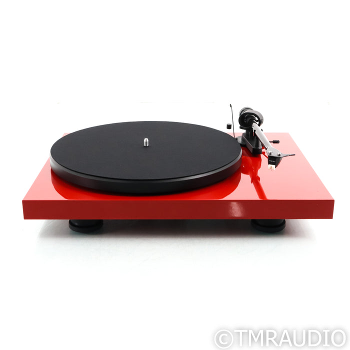 Pro-Ject Debut Carbon EVO Belt-Drive Turntable; Red with Sumiko Rainier MM