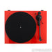 Pro-Ject Debut Carbon EVO Belt-Drive Turntable; Red with Sumiko Rainier MM