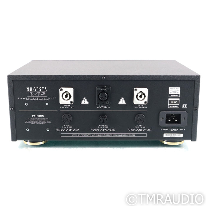 Musical Fidelity Nu-Vista M3 Tube Integrated Amplifier; MM/MC Phono (Low Hours)