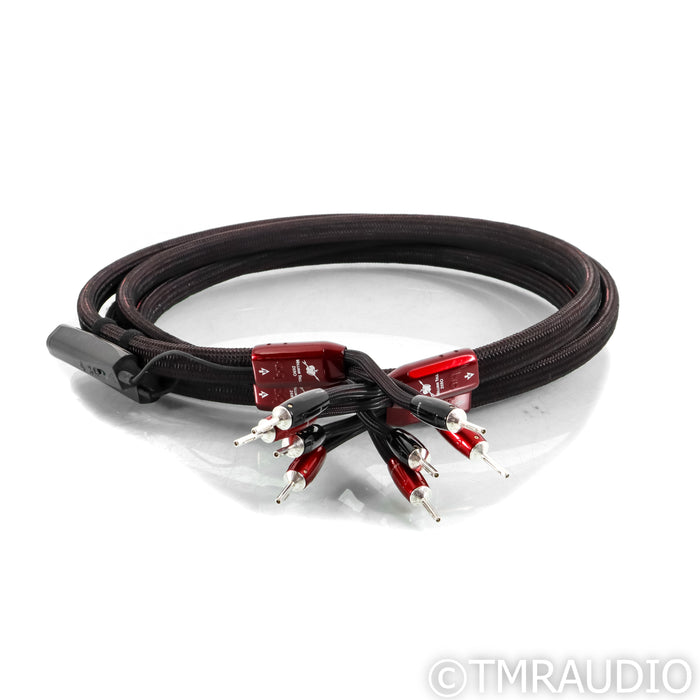 AudioQuest William Tell Zero Speaker Cables; 8ft Pair