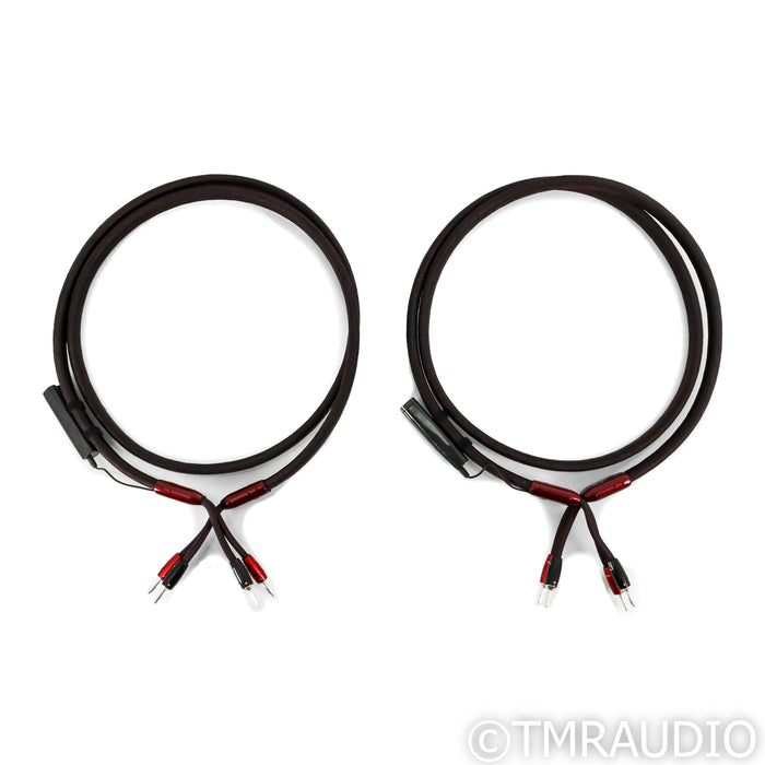 AudioQuest William Tell Zero Speaker Cables; 8ft Pair