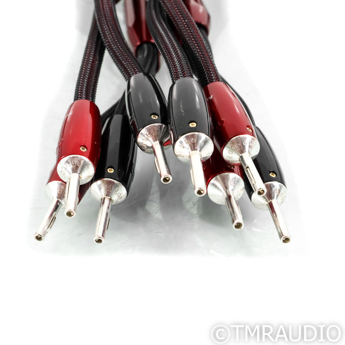 AudioQuest William Tell Zero Speaker Cables; 8ft Pair