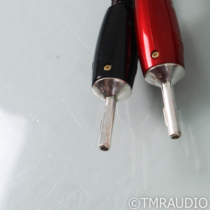AudioQuest William Tell Zero Speaker Cables; 8ft Pair