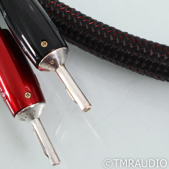 AudioQuest William Tell Zero Speaker Cables; 8ft Pair