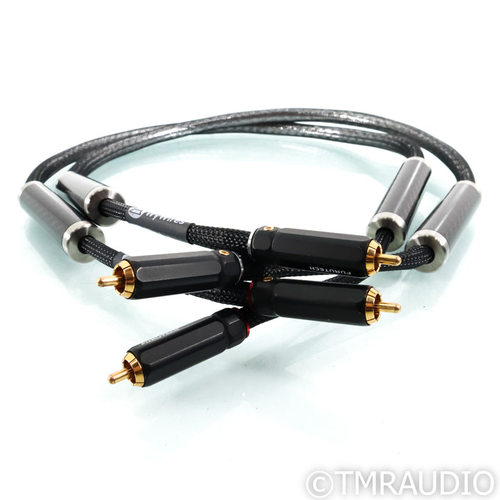 WyWires Diamond RCA Cables; 1m Pair Interconnects