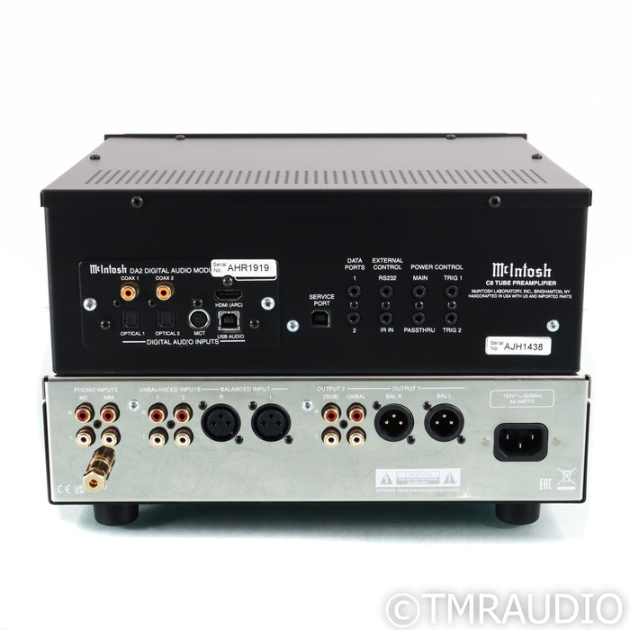 McIntosh C8 Stereo Tube Preamplifier; MM & MC Phono; DA2 Upgrade