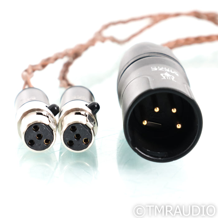 Meze Audio Empyrean / Elite Copper Headphone Cable; 8ft Mini XLR to 4-Pin XLR