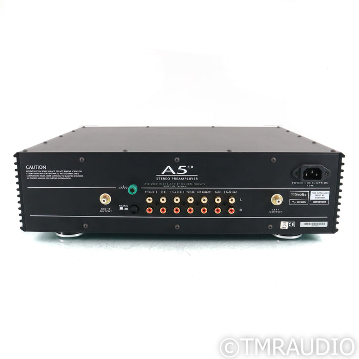 Musical Fidelity A5 CR Stereo Preamplifier; MM & MC Phono