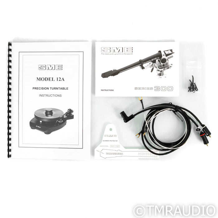 SME Model 12A Belt Drive Turntable; 309 9" Tonearm (No Cartridge)
