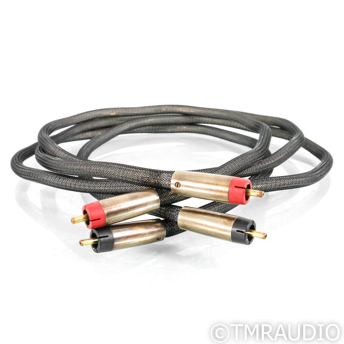Silversmith Audio Silver RCA Cables; 1.25m Pair Interconnects