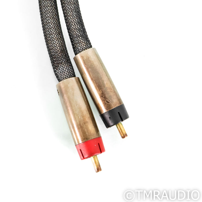Silversmith Audio Silver RCA Cables; 1.25m Pair Interconnects
