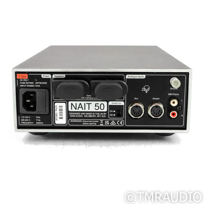 Naim NAIT 50 Stereo Integrated Amplifier; MM Phono