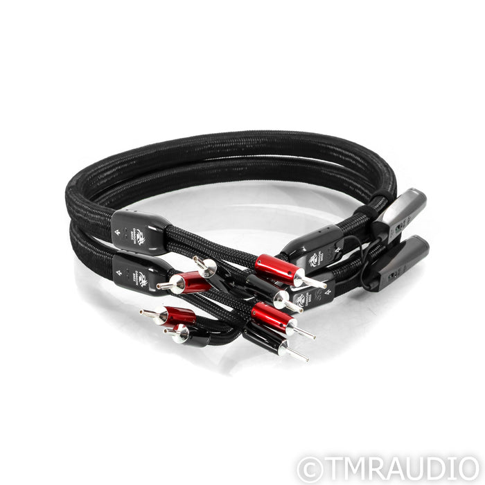 AudioQuest Dragon BASS Speaker Cables; 4ft Pair
