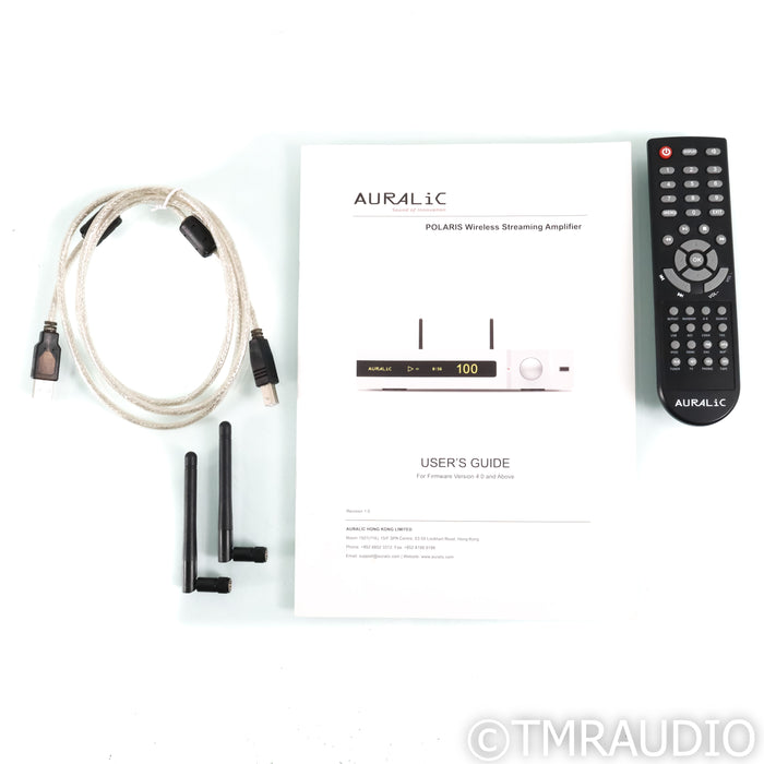 Auralic Polaris Stereo Streaming Integrated Amplifier; DAC; MM Phono