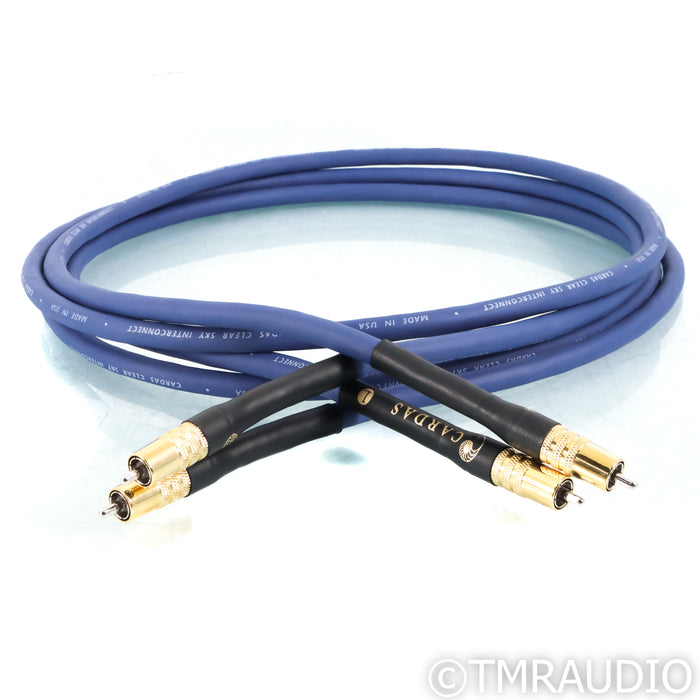 Cardas Audio Clear Sky RCA Cables; 2m Pair Interconnects