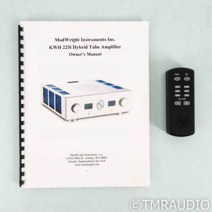 ModWright Instruments KWH 225i Tube Hybrid Integrated Amplifier (New Tubes)