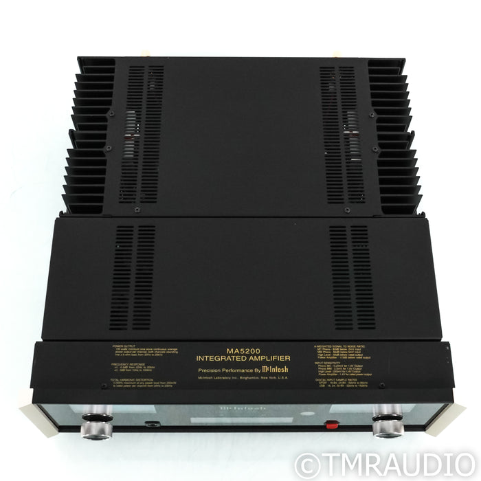 McIntosh MA5200 Stereo Integrated Amplifiers; MM Phono