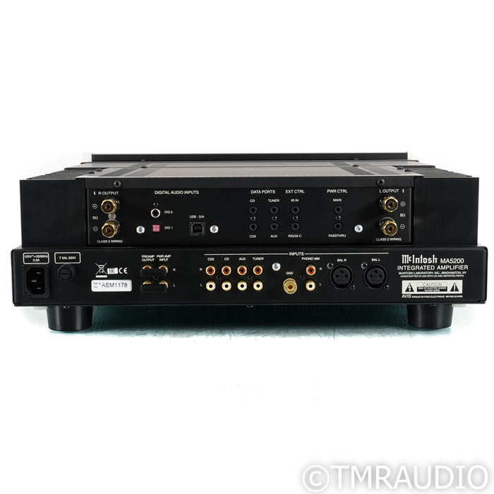 McIntosh MA5200 Stereo Integrated Amplifiers; MM Phono