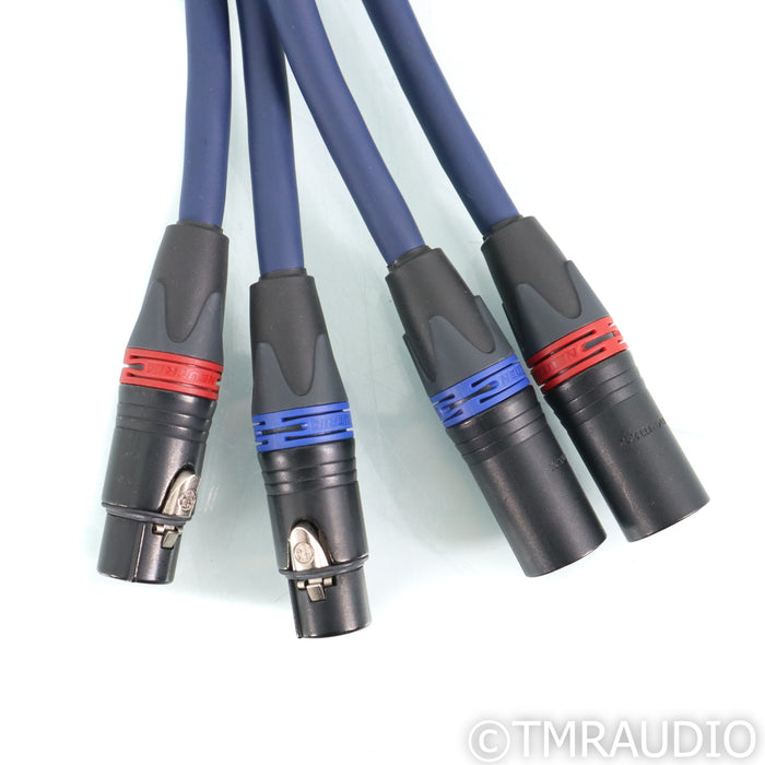 Worlds Best Cables Gotham GAC-4/1 XLR Cables; 15ft Pair Balanced Interconnects