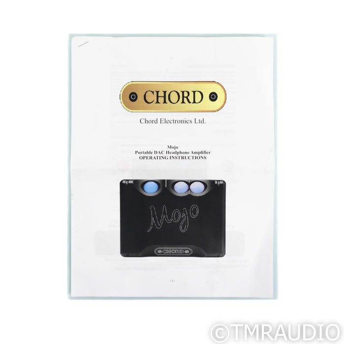 Chord Electronics Mojo 1 DAC & Headphone Amplifier