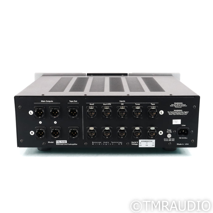 BAT VK-51SE Stereo Tube Preamplifier