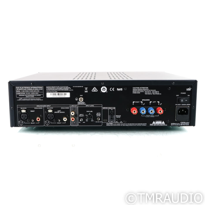 NAD Electronics C298 Stereo Power Amplifier