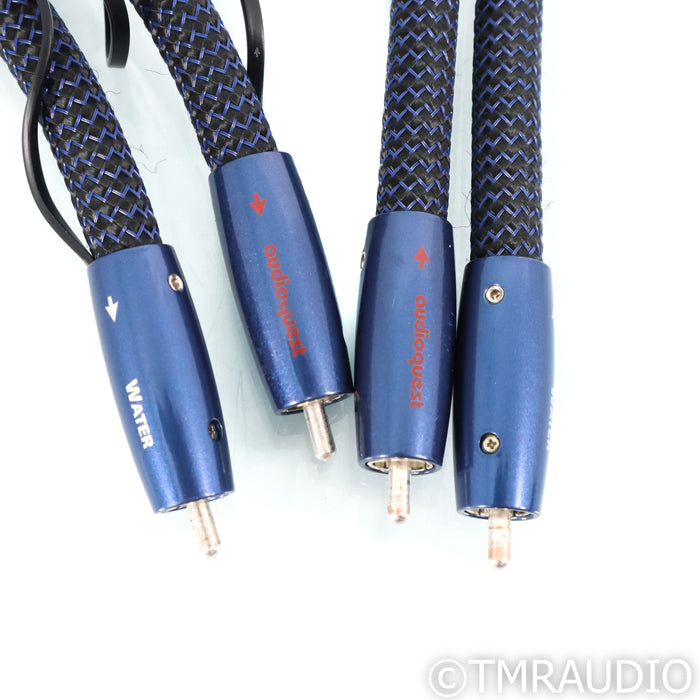 AudioQuest Water RCA Cables; 1.5m Pair Interconnects