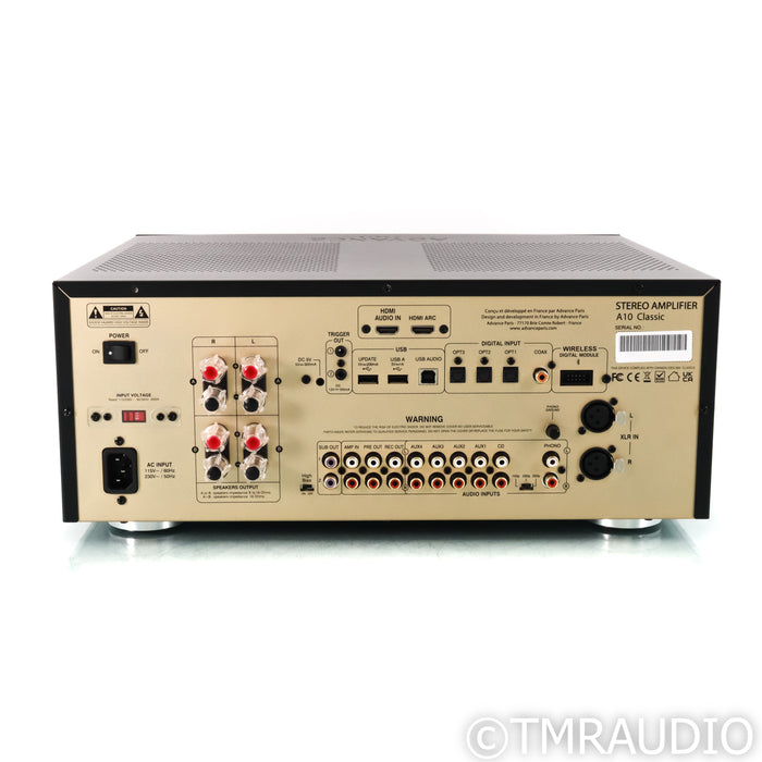 Advance Paris A10 Classic Stereo Hybrid Integrated Amplifier; MM Phono