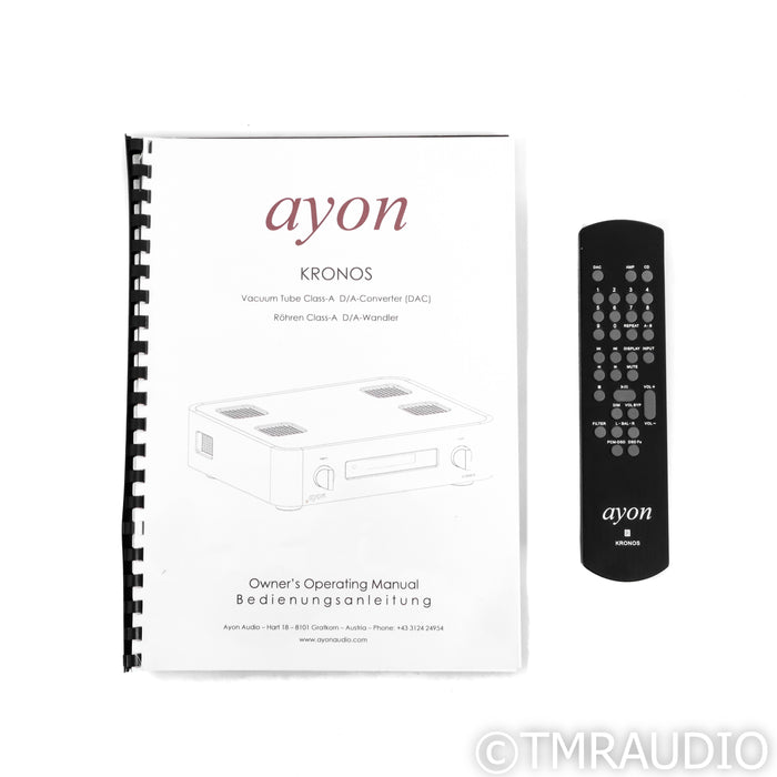 Ayon Audio Kronos Signature Tube DAC; D/A Converter