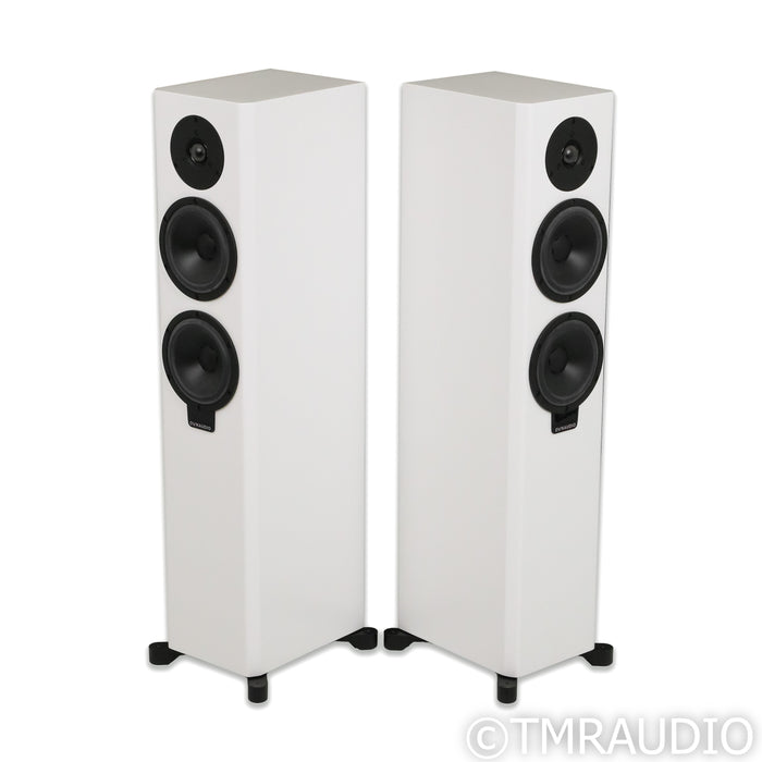 Dynaudio Xeo 30 Wireless Active Floorstanding Speakers; White Pair w/ Connect