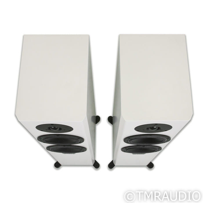 Dynaudio Xeo 30 Wireless Active Floorstanding Speakers; White Pair w/ Connect