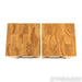 Fern & Roby Cube Bookshelf Speakers; Heart Pine Pair