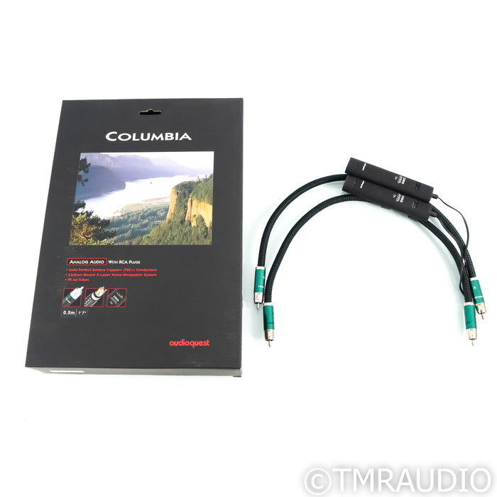 AudioQuest Columbia RCA Cables; 0.5m Pair Interconnects