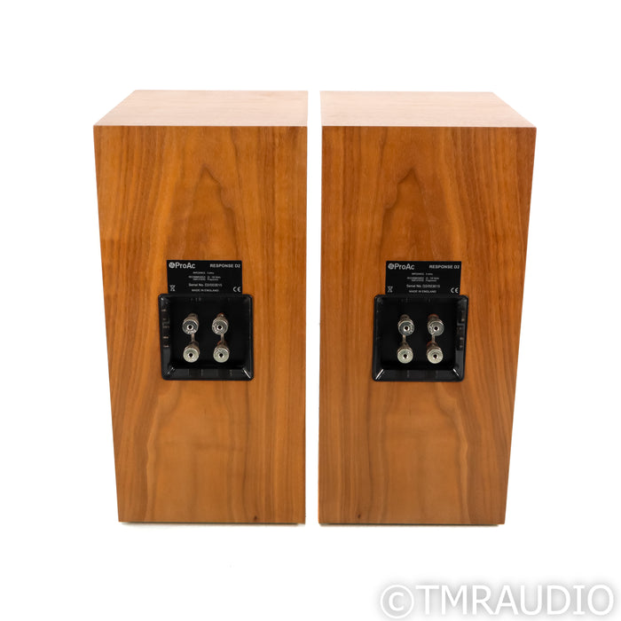 ProAc Response D2R Bookshelf Speakers; Walnut Pair