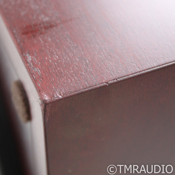 Tocaro Model 40 Bookshelf Speakers with Stands; Mahogany Pair