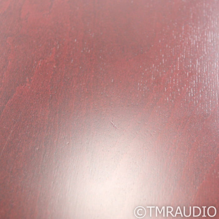 Tocaro Model 40 Bookshelf Speakers with Stands; Mahogany Pair