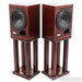 Tocaro Model 40 Bookshelf Speakers with Stands; Mahogany Pair