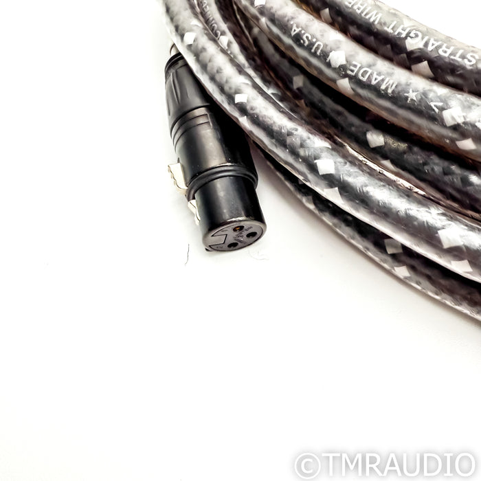 Straight Wire Virtuoso R XLR Cables; 6m Pair Balanced Interconnects