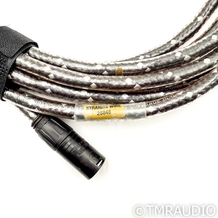 Straight Wire Virtuoso R XLR Cables; 6m Pair Balanced Interconnects