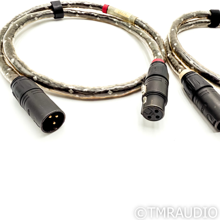 Straight Wire Virtuoso XLR Cables; 1m Pair Balanced Interconnects