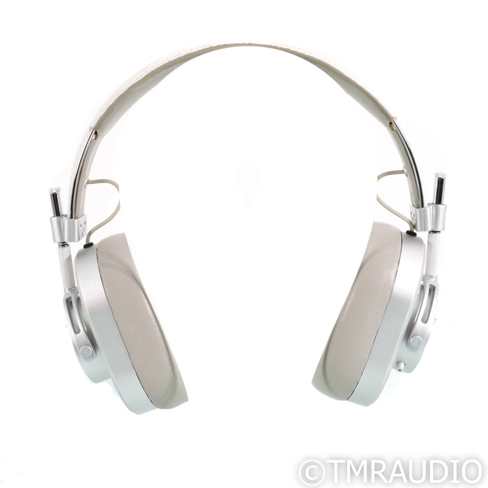 Master & Dynamic MH40 Open-Back Headphones; Silver-White