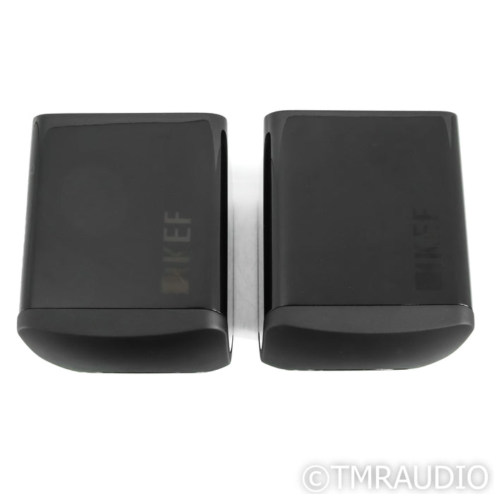 KEF LS50 Bookshelf Speakers; Black Pair