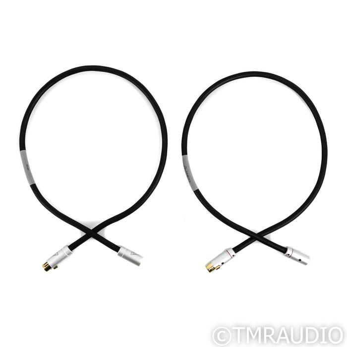 Shunyata Research Theta XLR Cables; 1m Pair Balanced Interconnects