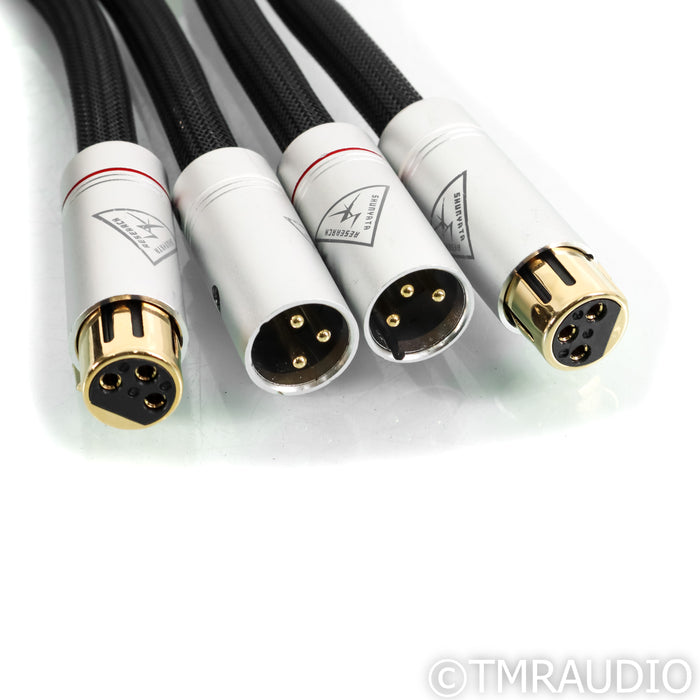 Shunyata Research Theta XLR Cables; 1m Pair Balanced Interconnects