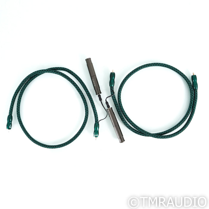 AudioQuest Jaguar RCA Cables; 1m Pair Interconnects; 24v DBS