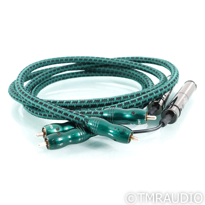 AudioQuest Jaguar RCA Cables; 1m Pair Interconnects; 24v DBS