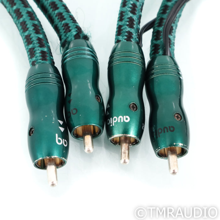 AudioQuest Jaguar RCA Cables; 1m Pair Interconnects; 24v DBS