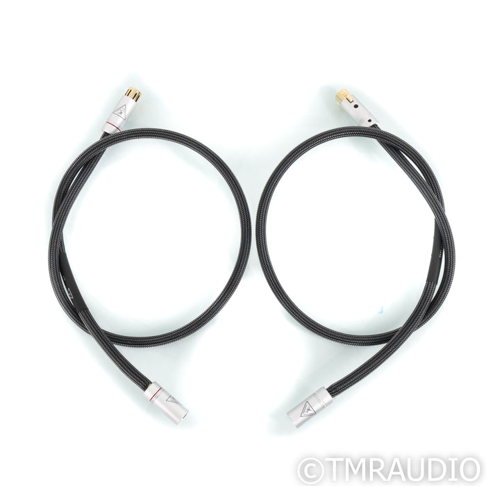 Shunyata Research Gamma XLR Cables; 1m Pair Balanced Interconnects